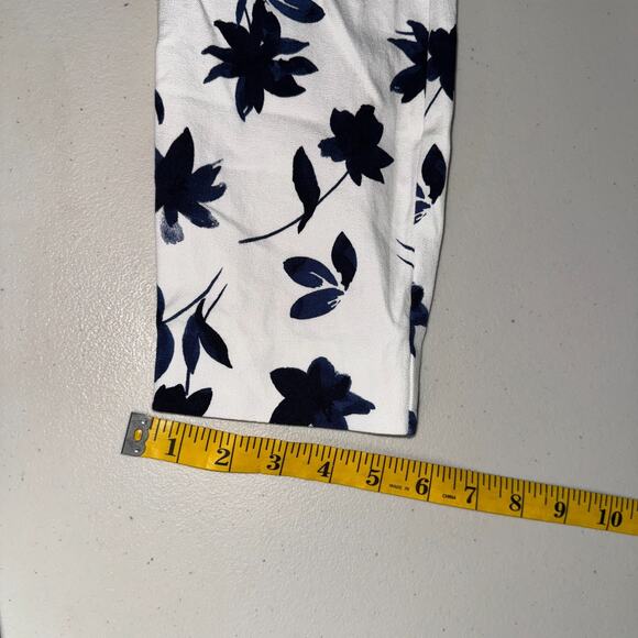 GAP Womens 2 Pants Floral Businesses Causal Stretch Soft Signature Skinny Ankle - Picture 10 of 11